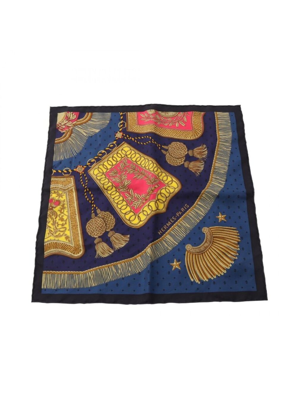 Hermes Scarf Petit Carre 45 Poste Et Cavalerie Silk